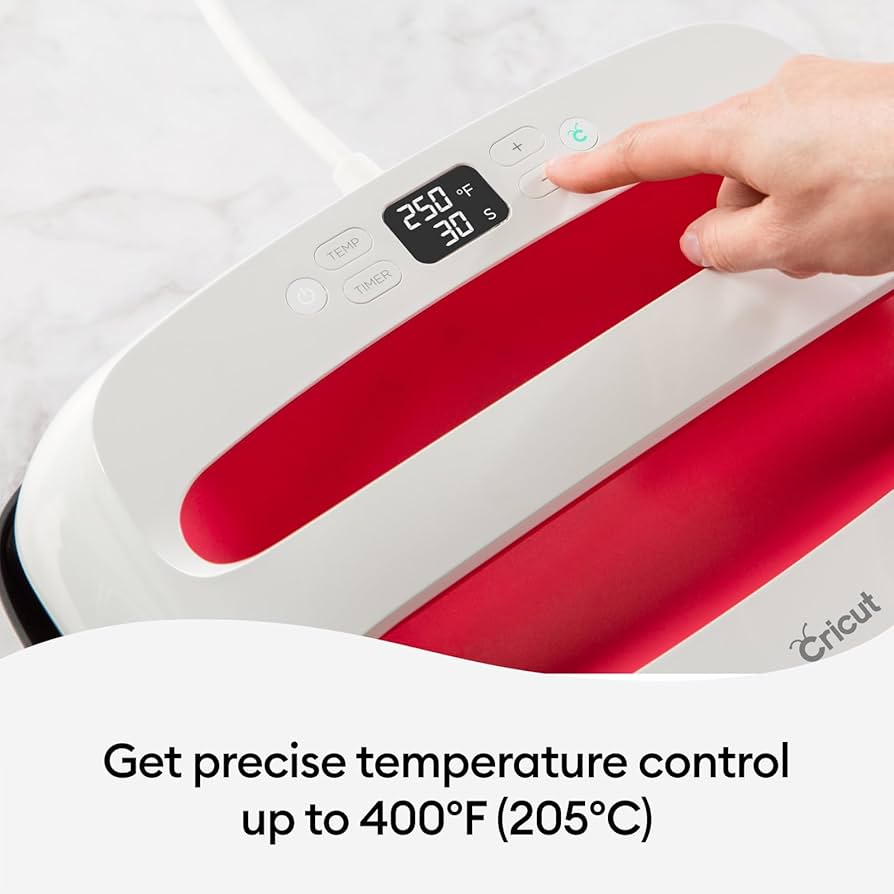 E*n様 Cricut EasyPress 2 ホワイト/レッド Amazon | (30cm x 25cm, EasyPress Only) - Cricut EasyPress 2, 30cm